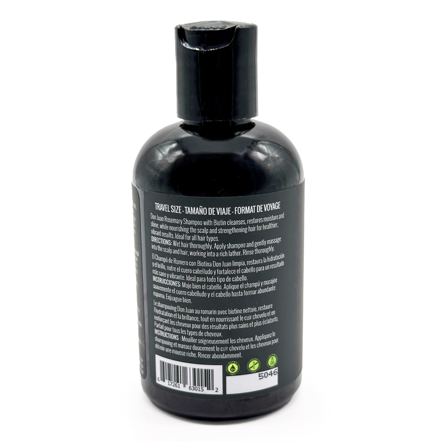 Champú de Romero con Biotina 3.4 fl oz