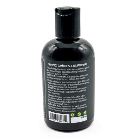 Champú de Romero con Biotina 3.4 fl oz